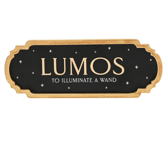 Harry Potter Lumos sign