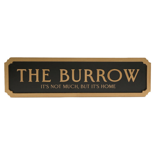 Harry Potter The Burrow sign