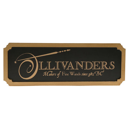 Harry Potter Ollivanders sign Nerdscape