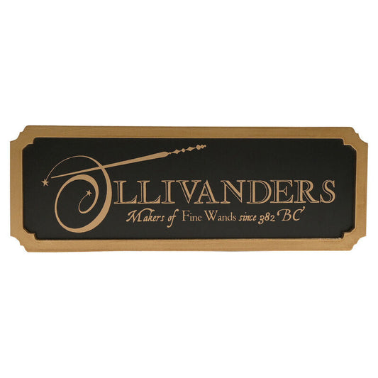 Harry Potter Ollivanders sign Nerdscape