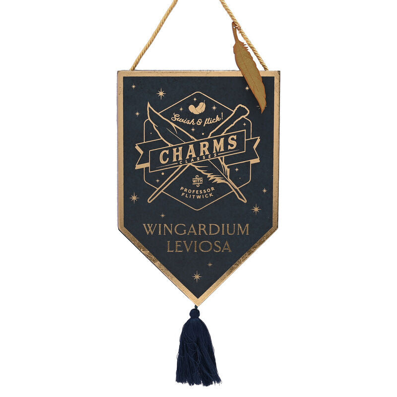 Harry Potter Wingardium wall pendant Nerdscape