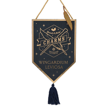 Harry Potter Wingardium wall pendant Nerdscape