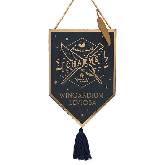 Harry Potter Wingardium wall pendant