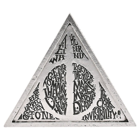 Harry Potter Deathly Hallows plaque Nerdscape