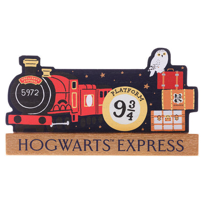 Harry Potter Hogwarts Express mantel plaque Nerdscape