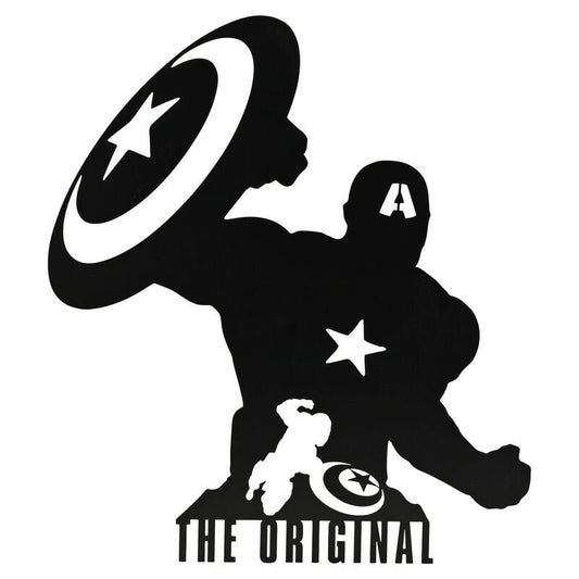 Marvel Avengers Captain America wall plaque Nerdscape