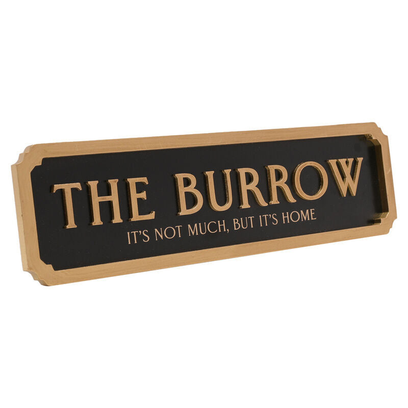 Harry Potter The Burrow sign Nerdscape