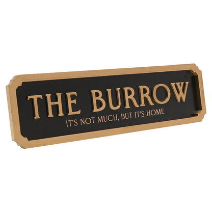 Harry Potter The Burrow sign Nerdscape