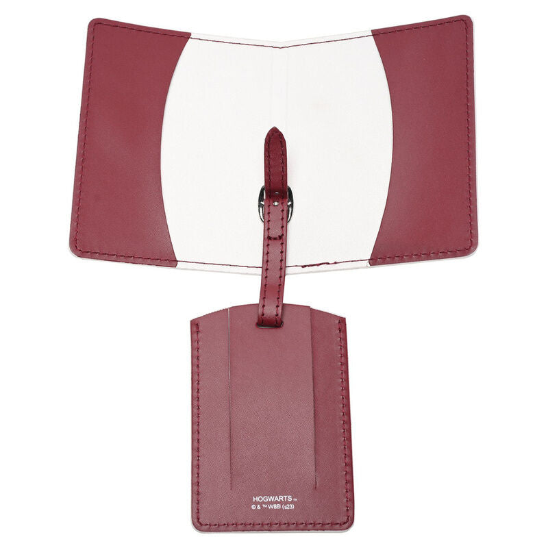 Harry Potter Gryffindor passport holder & luggage tag Nerdscape