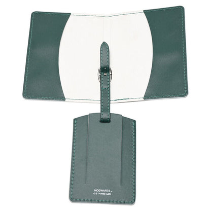 Harry Potter Slytherin passport holder & luggage tag Nerdscape
