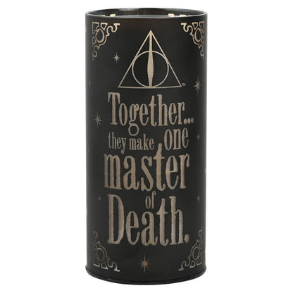 Harry Potter Dark Arts Deathly Hallows light upp tube Nerdscape