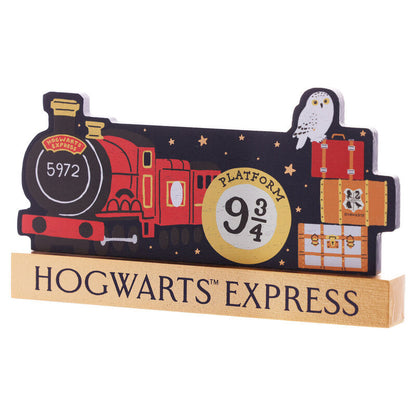 Harry Potter Hogwarts Express mantel plaque Nerdscape