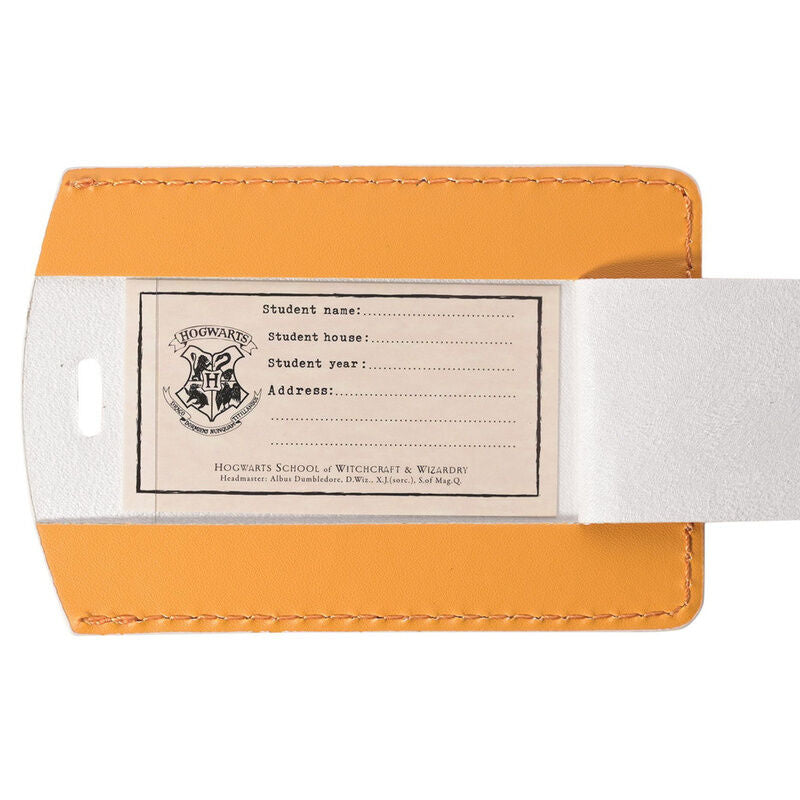 Harry Potter Hufflepuff passport holder & luggage tag Nerdscape