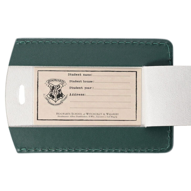 Harry Potter Slytherin passport holder & luggage tag Nerdscape