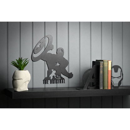 Marvel Avengers Captain America wall plaque Nerdscape