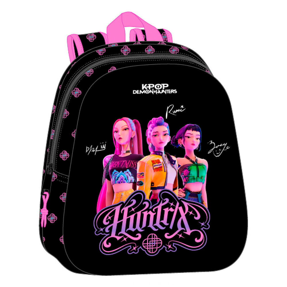 KPop Demon Hunters Negra 3D backpack 33cm Nerdscape