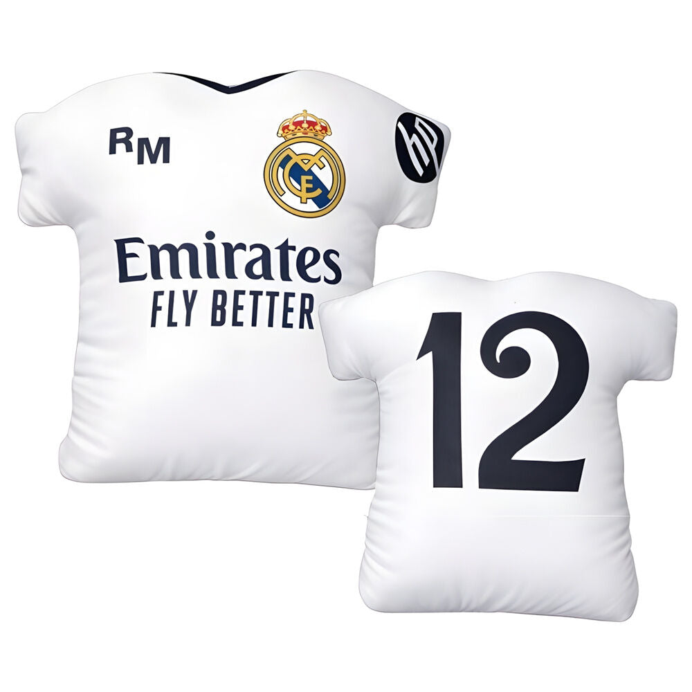 Real Madrid T-shirt 3D cushion 40cm Nerdscape
