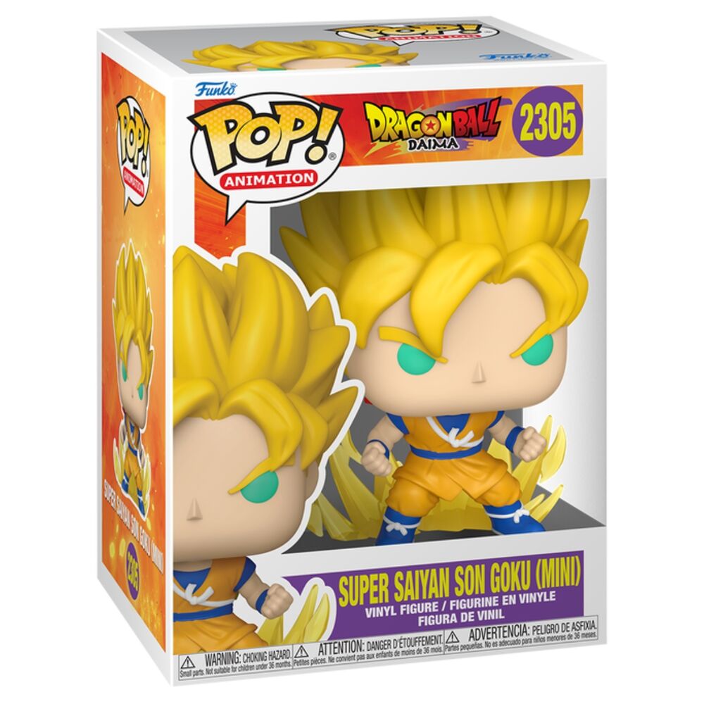 POP figure Dragon Ball Daima Super Saiyan Son Goku Mini Nerdscape