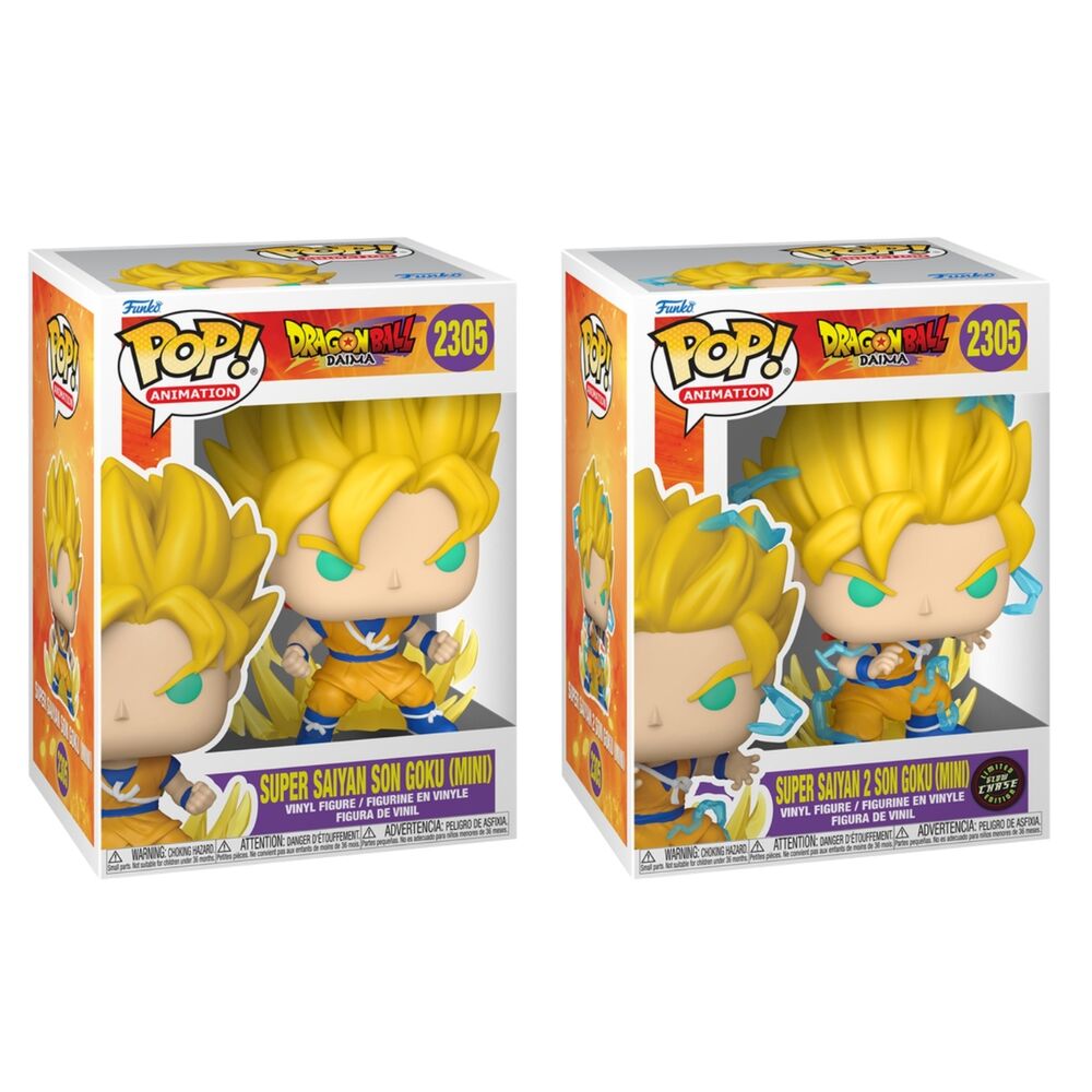 POP figure Dragon Ball Daima Super Saiyan Son Goku Mini 5 + 1 Chase Nerdscape