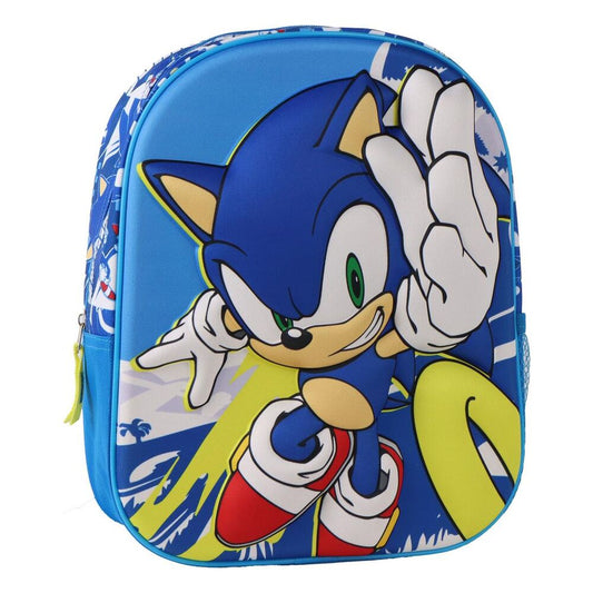 Sonic the Hedgehog 3D backpack 30cm
