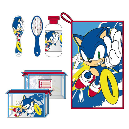 Sonic the Hedgehog toiletries bag set Nerdscape