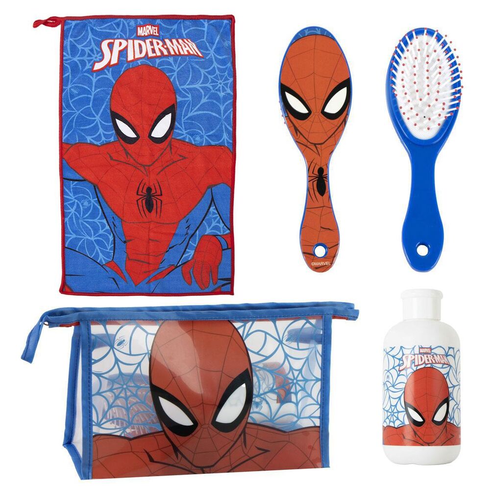 Marvel Spiderman toiletries bag set Nerdscape