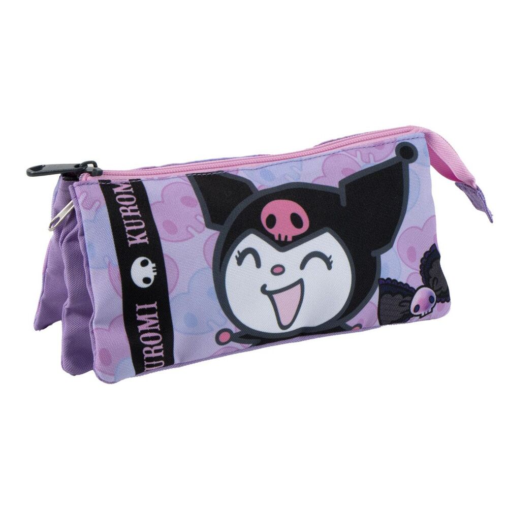Hello Kitty Kuromi triple pencil case Nerdscape
