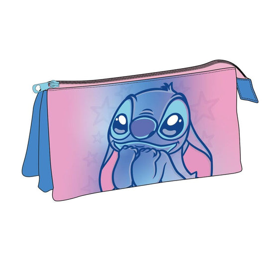 Disney Stitch triple pencil case Nerdscape