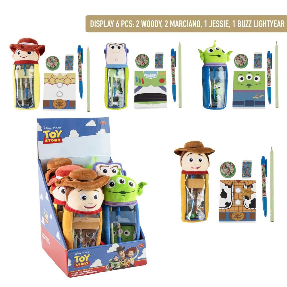 Disney Pixar Toy Story assorted plush pencil case Nerdscape