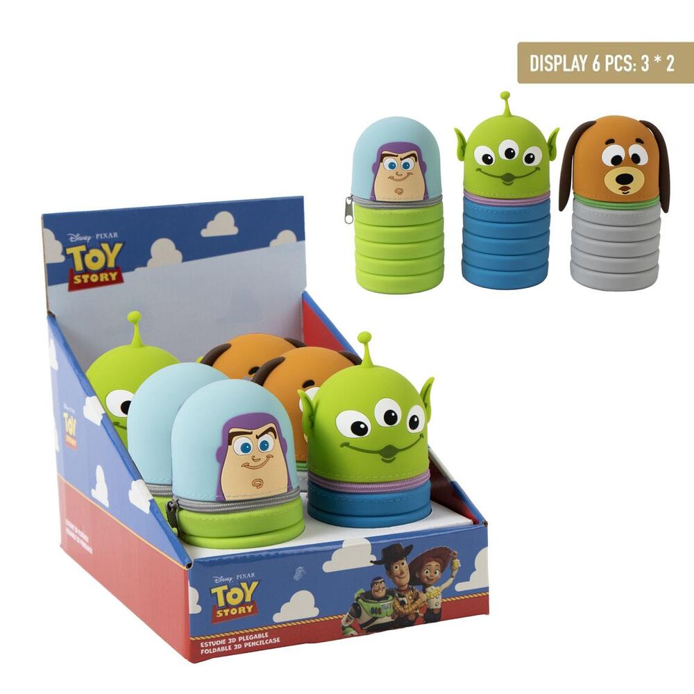 Disney Pixar Toy Story assorted silicone pencil case Nerdscape
