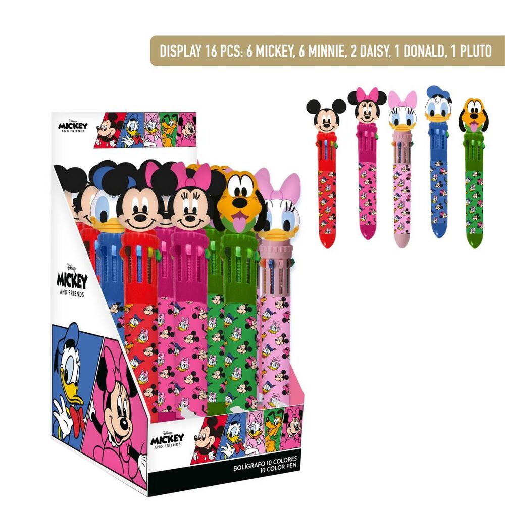 Disney assorted coloured pen Nerdscape