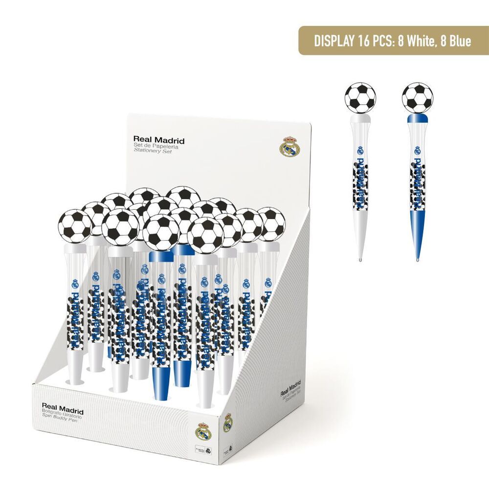 Real Madrid assorted twist pen Nerdscape