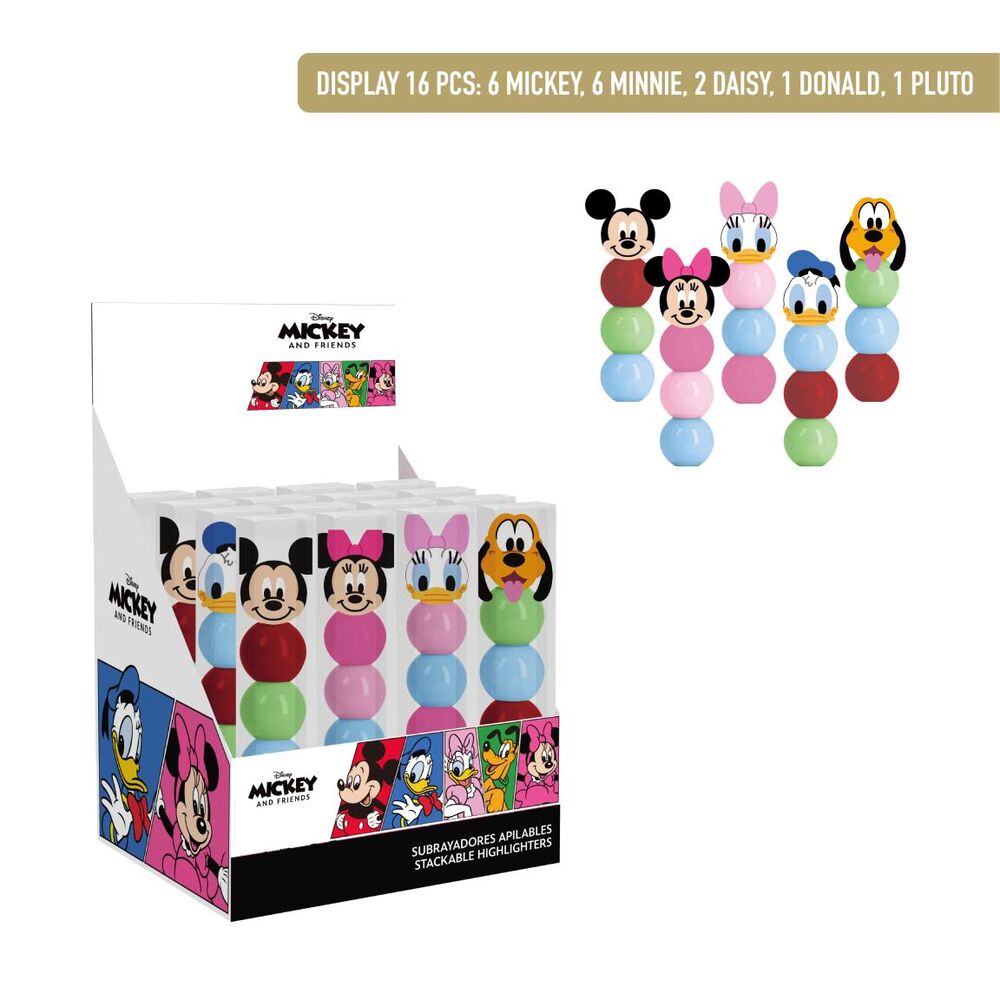 Disney assorted stackable highlighter Nerdscape