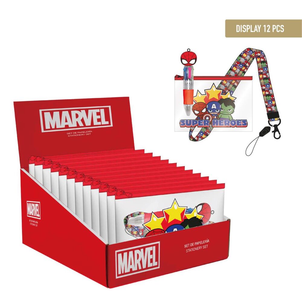 Marvel stationary set Nerdscape