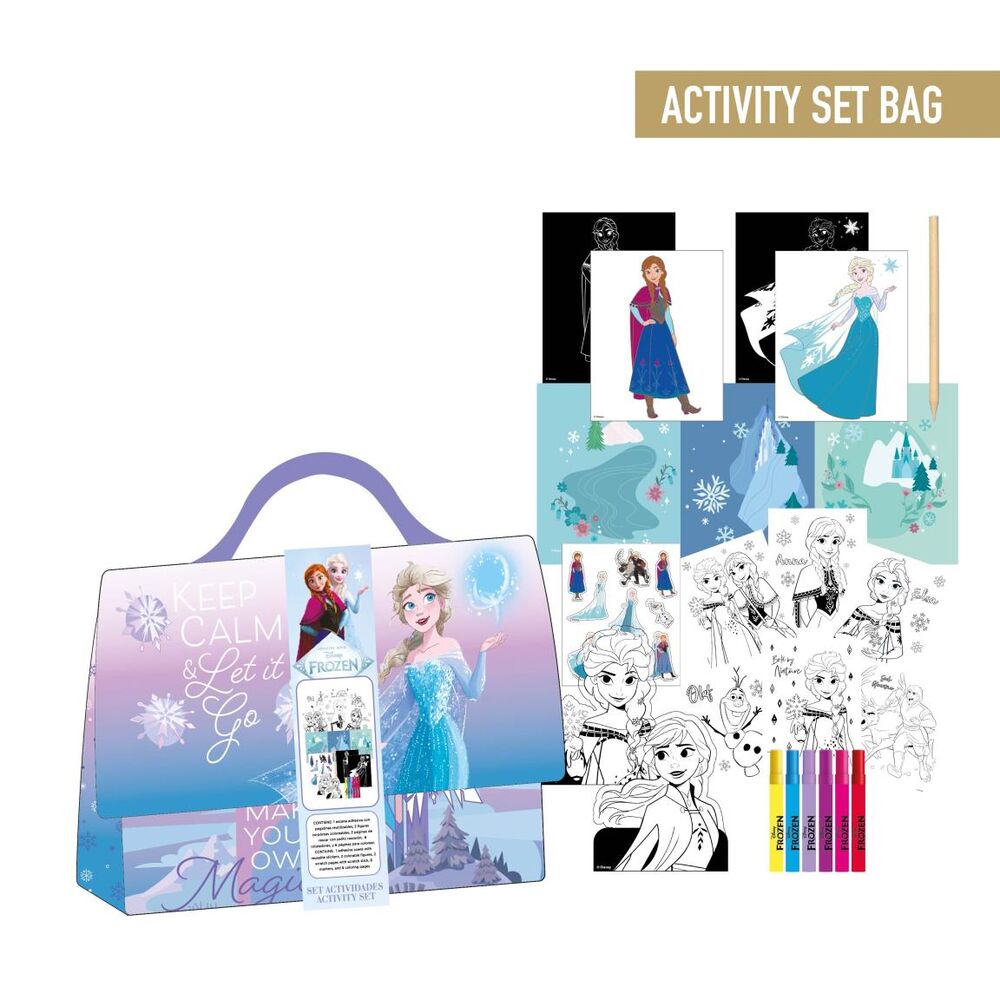 Disney Frozen Colouring bag set Nerdscape