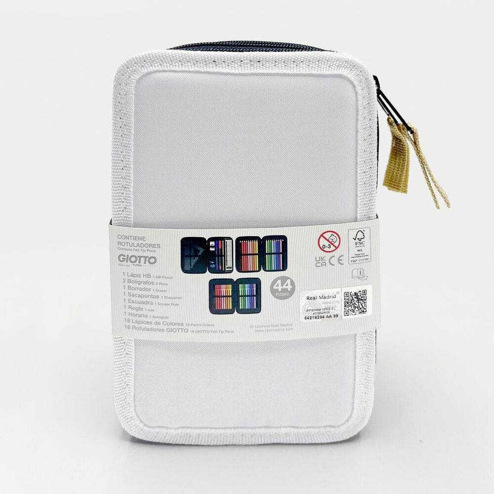 Real Madrid triple pencil case Nerdscape