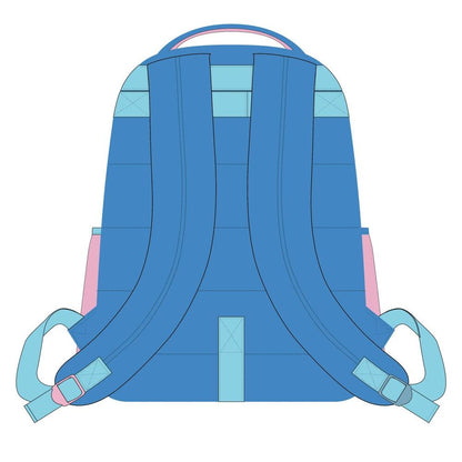 Disney Stitch adaptable backpack 42cm Nerdscape