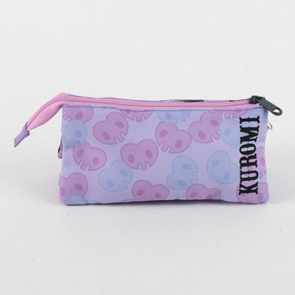 Hello Kitty Kuromi triple pencil case Nerdscape