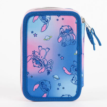 Disney Stitch triple pencil case Nerdscape