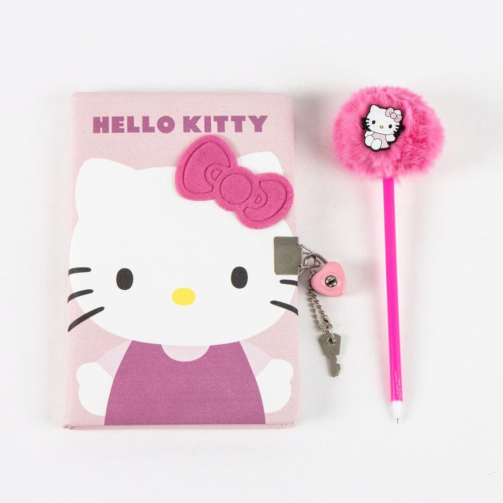 Hello Kitty Diary + pen Nerdscape