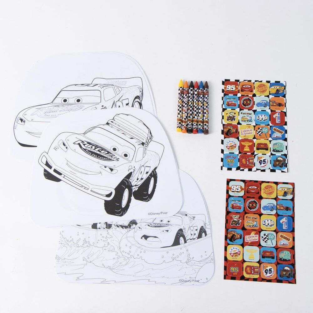 Disney Pixar Cars colouring activity book Nerdscape