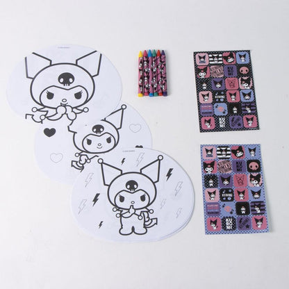 Hello Kitty Kuromi colouring activity book Nerdscape