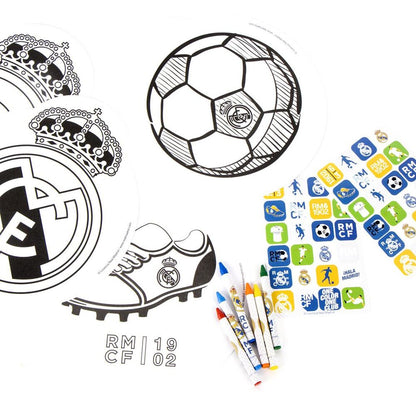 Real Madrid Colouring activity book Nerdscape