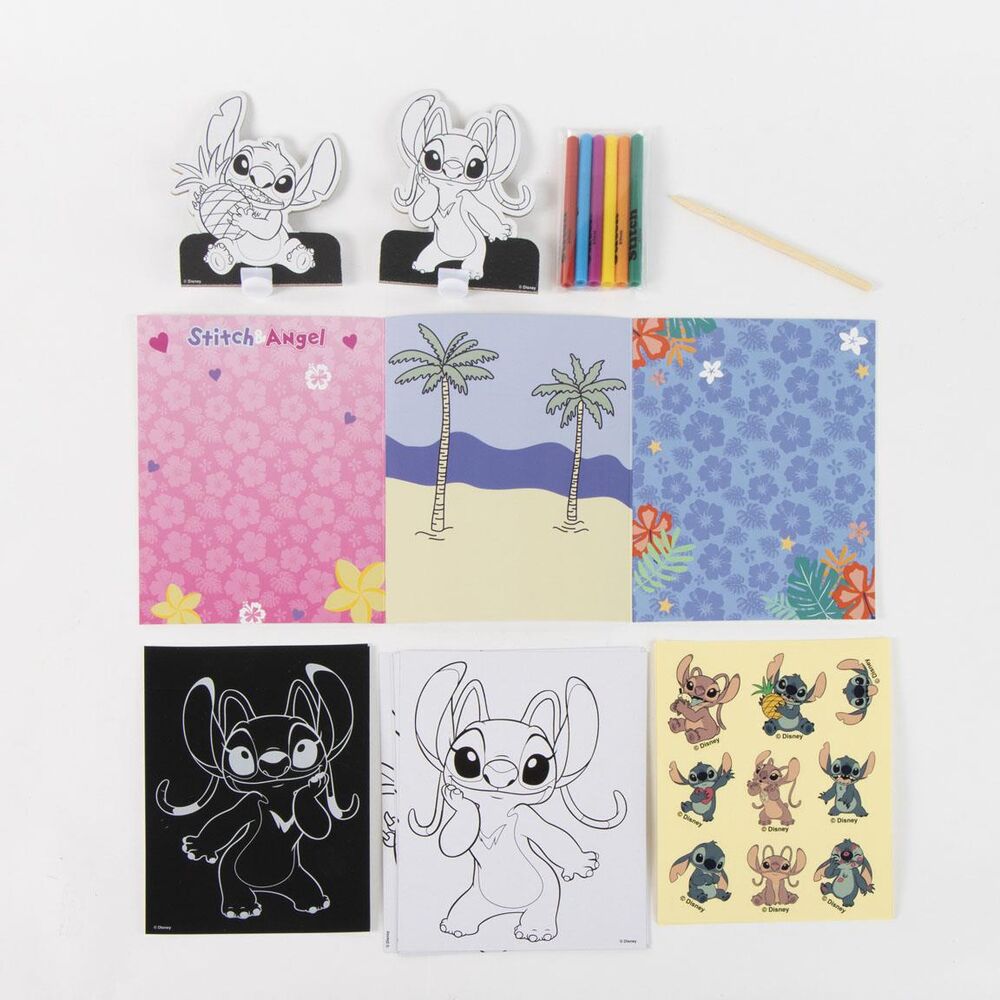 Disney Stitch Colouring bag set Nerdscape
