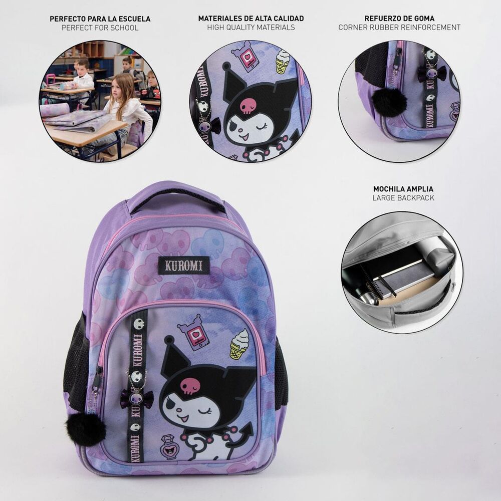 Hello Kitty Kuromi adaptable backpack 42cm Nerdscape