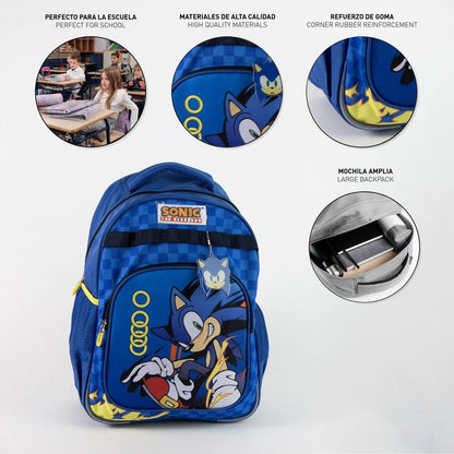 Sonic the Hedgehog adaptable backpack 42cm Nerdscape