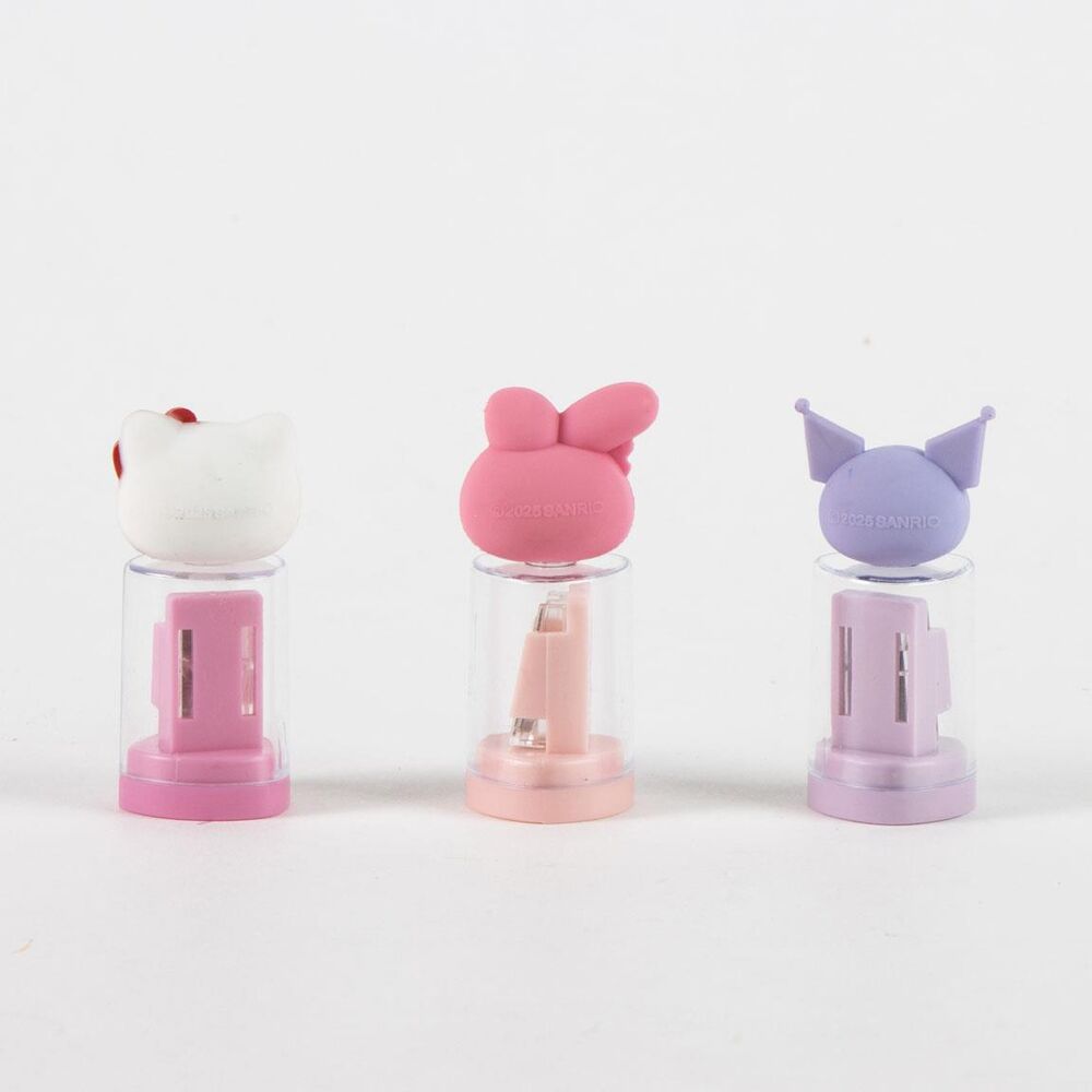 Hello Kitty and Friends assorted pencil sharpener with container Nerdscape