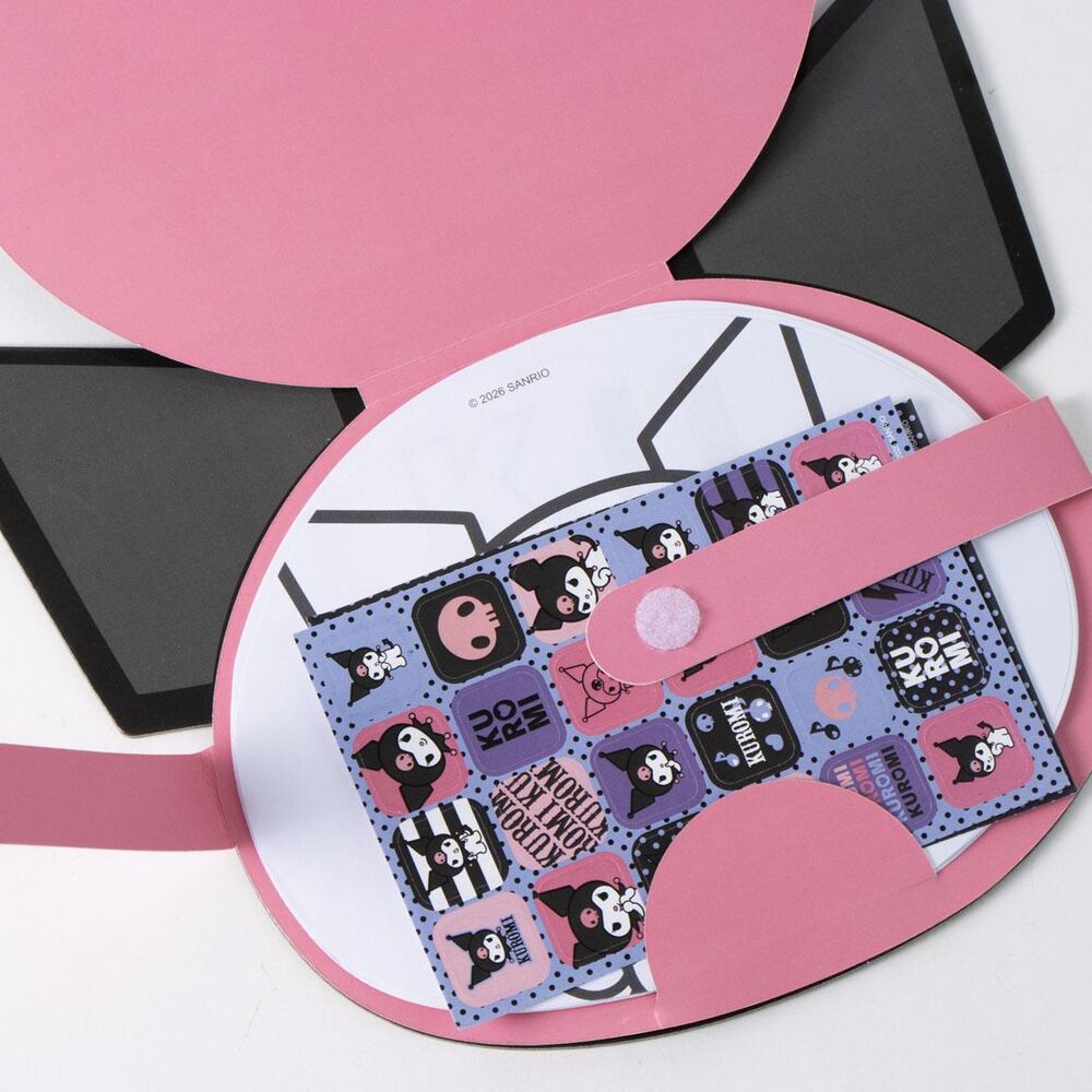 Hello Kitty Kuromi colouring activity book Nerdscape