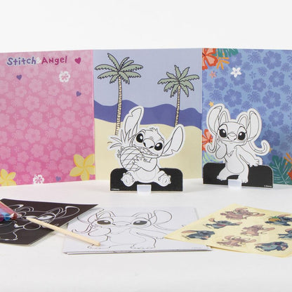 Disney Stitch Colouring bag set Nerdscape