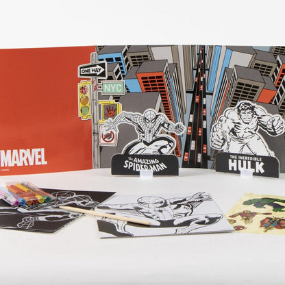 Marvel Spiderman Colouring backpack set Nerdscape